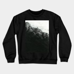 abyss - pastel painting Crewneck Sweatshirt